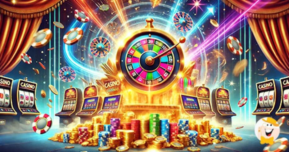 2D Number Game selection interface on exototo slot