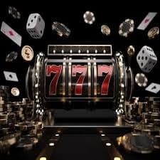 exototo slot Infinite Blackjack player decision interface with action buttons